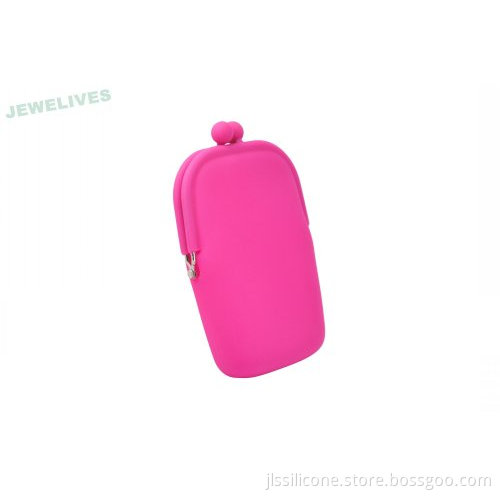 Promotional Silicone Coin Bag In Candy Color 